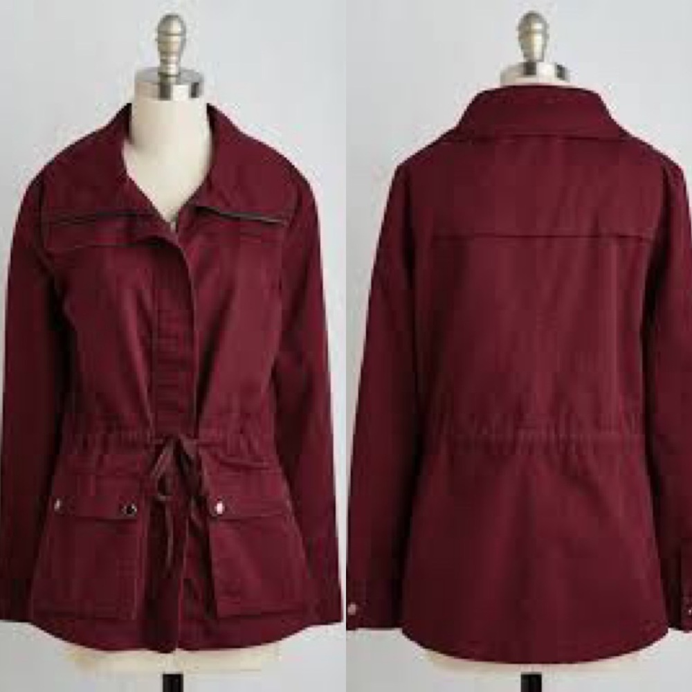 Modcloth Escape Into Nature Parka